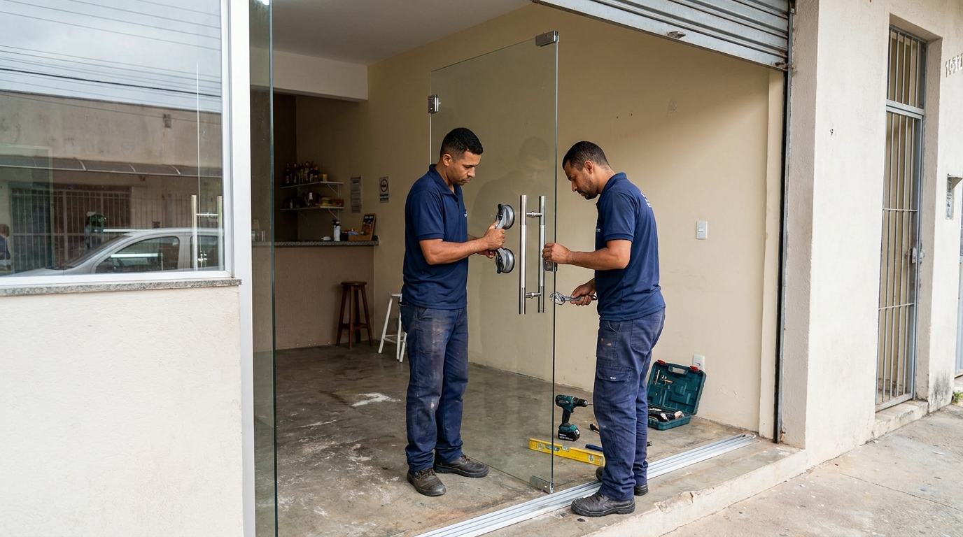 Portas em Vidro em Porto Alegre‑RS